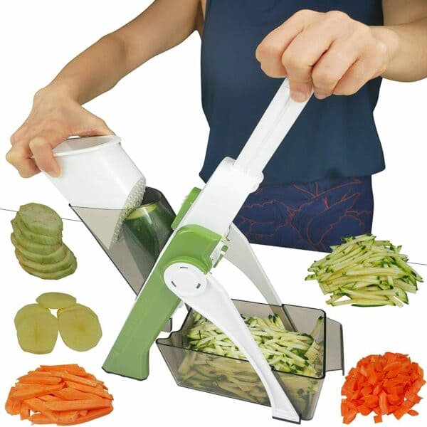 4 In 1 Adjustable Multi-function Vegetable Cutter & Chopper