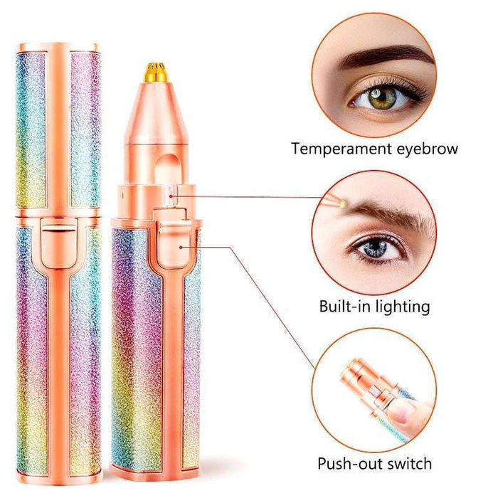 2 in 1 Flawless Eyebrow Hair Remover